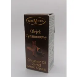 BAMER OLEJEK ETERYCZNY CYNAMONOWY 100% NATURALNY