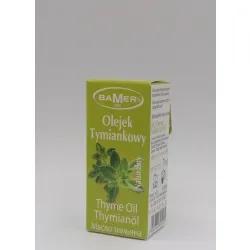 BAMER OLEJEK ETERYCZNY TYMIANKOWY 100% NATURALNY