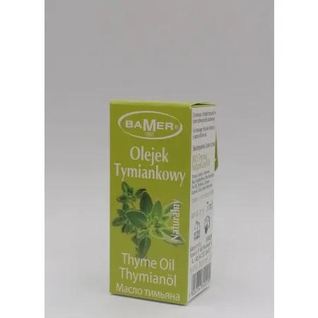 BAMER OLEJEK ETERYCZNY TYMIANKOWY 100% NATURALNY