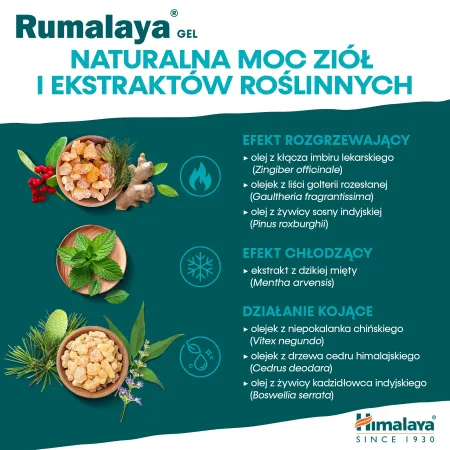 Rumalaya Żel do masażu łagodzący ból 50g
