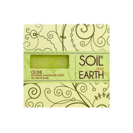 Soil and Earth Mydło oliwkowe naturalne ręcznie robione