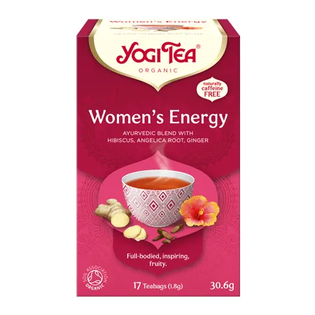 Yogi Tea Women's Energy - energia kobiet - ajurwedyjska herbata ziołowa