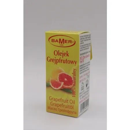BAMER OLEJEK ETERYCZNY GREJPFRUTOWY 100% NATURALNY