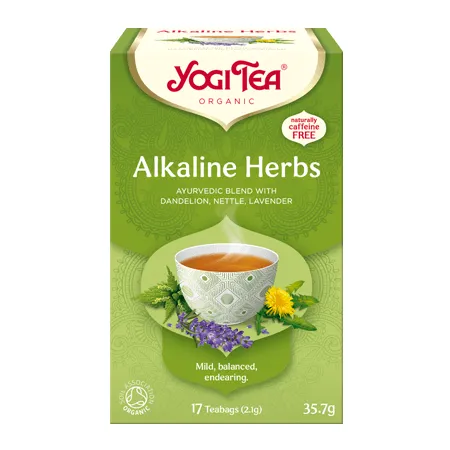 Yogi Tea Zioła alkaliczne - ajurwedyjska herbata ziołowa